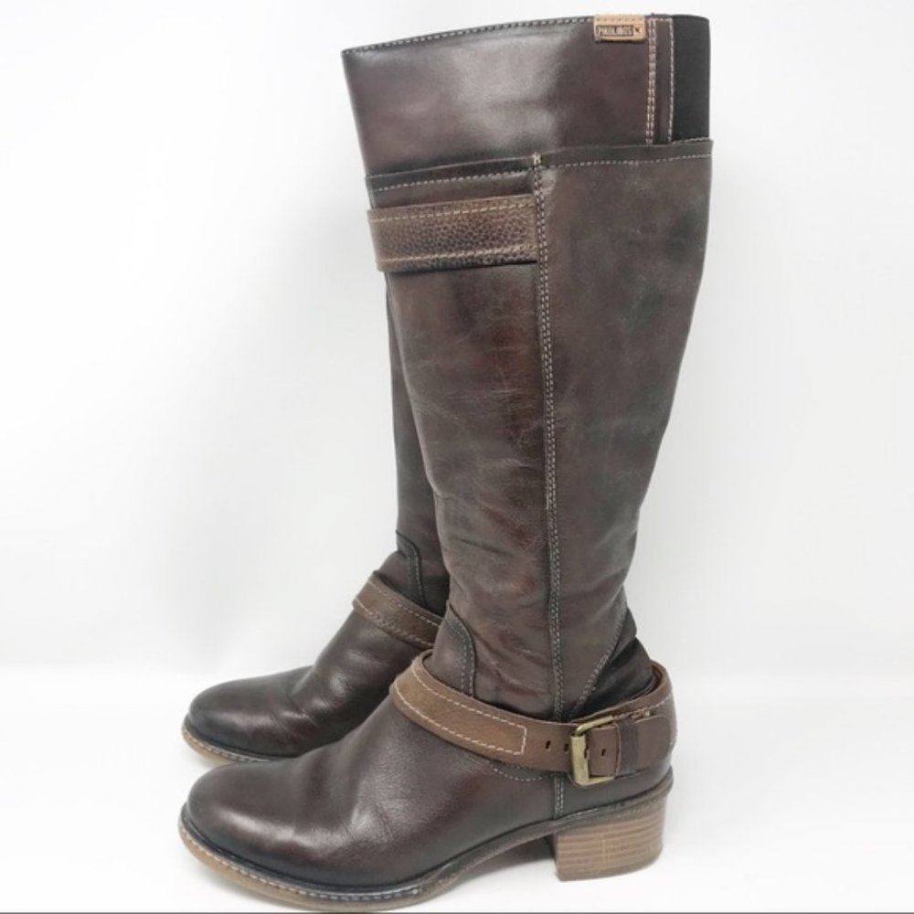 Pikolinos Brown Knee High Boots